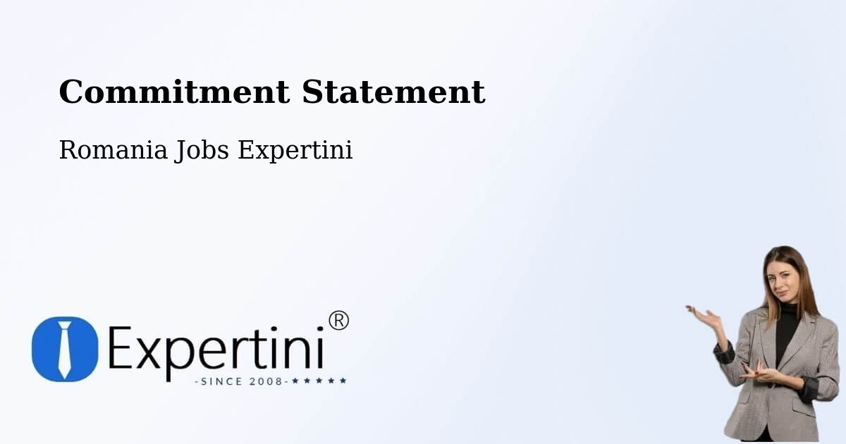 Corporate Commitment – Filipeştii De Pădure - Romania Jobs Expertini